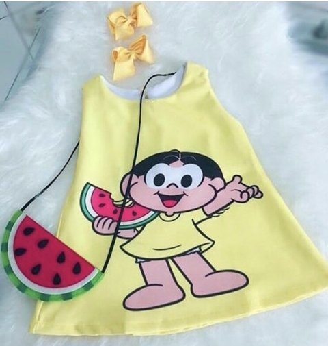 vestido magali melancia