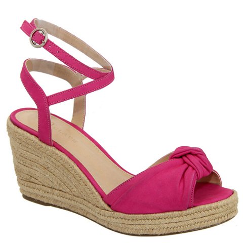 Anabela Espadrille Clave de Fá Pink - Pitteli Shoes