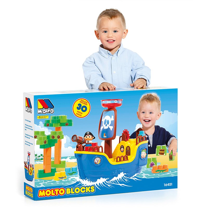 molto blocks robot