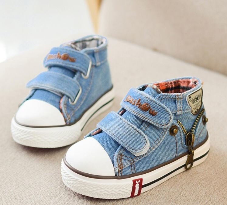 tenis infantil jeans