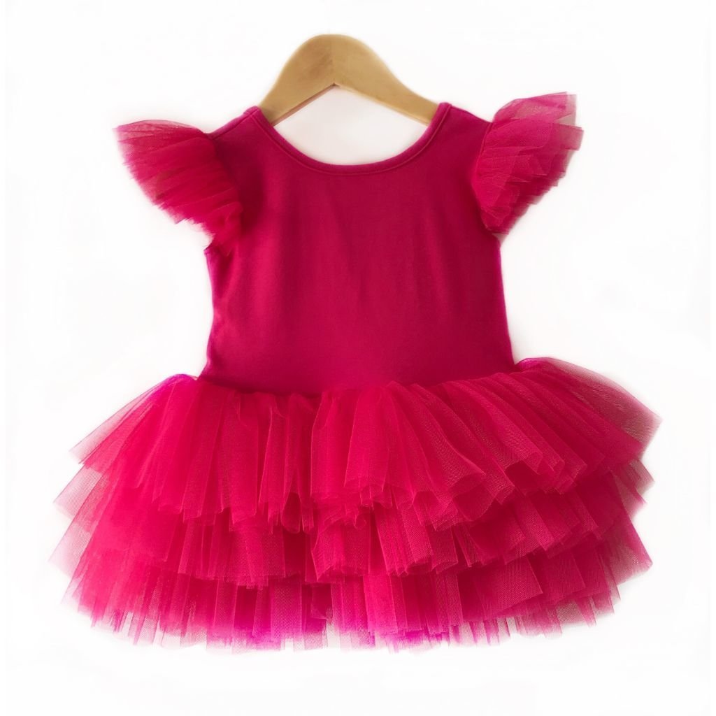 saia de tule pink