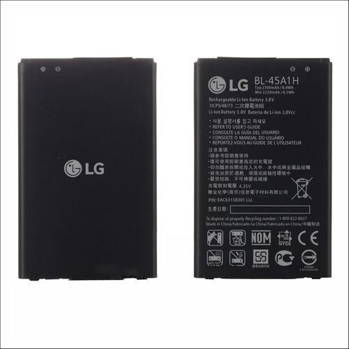 Bateria Lg K10 K430 K430ar 2016 Bl 45a1h K420t Original