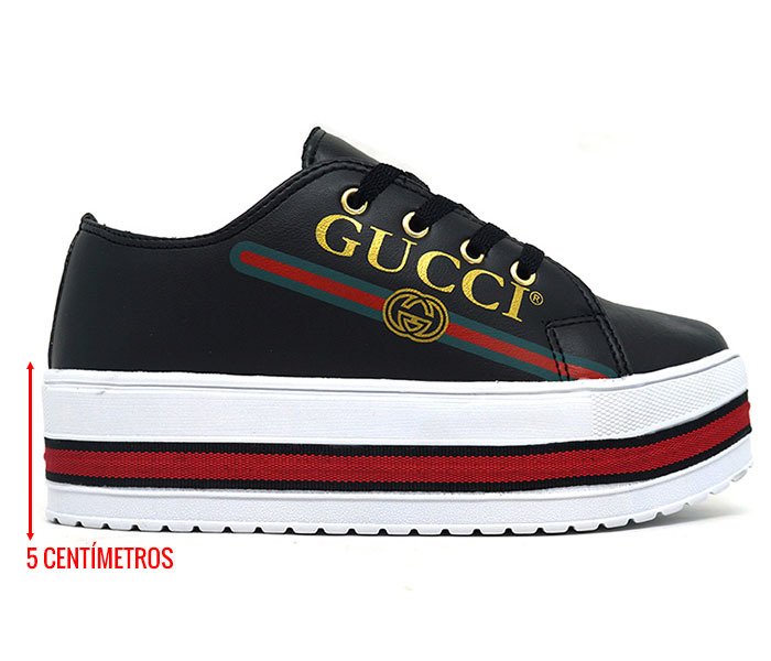 tenis da gucci rosa