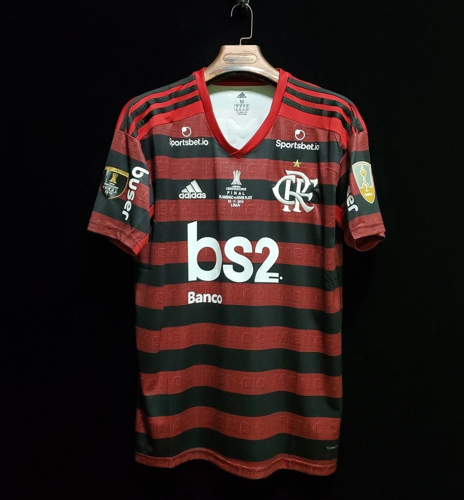 Camisa Flamengo Home FINAL DA LIBERTADORES 2019