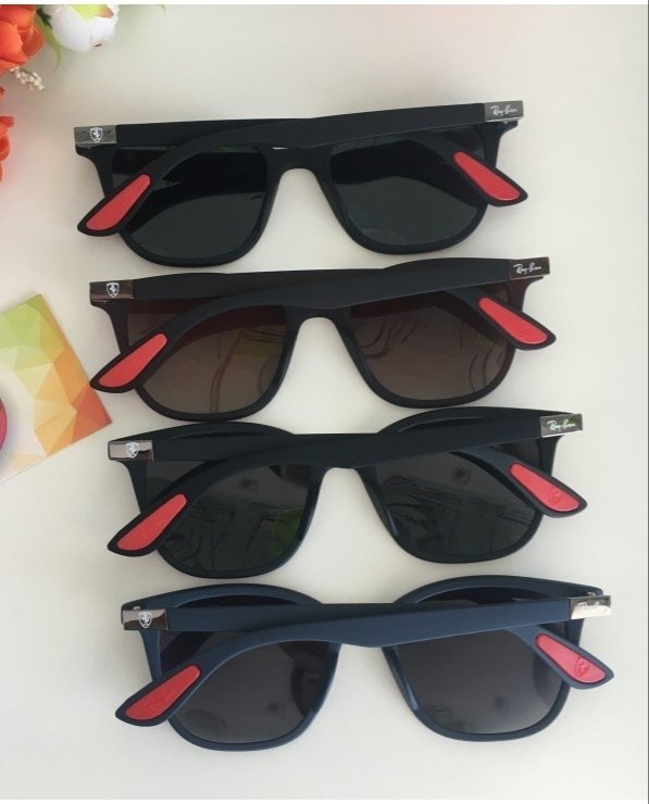 Óculos de Sol Ray-Ban Scuderia Edição Ferrari