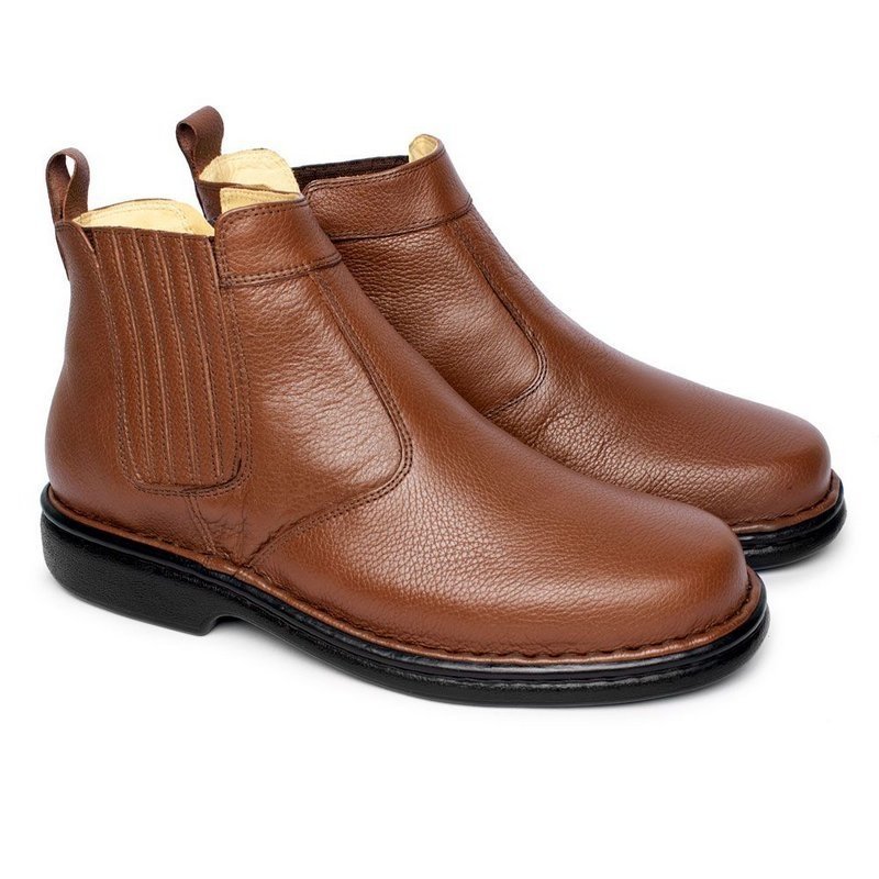 botas masculina de couro legitimo