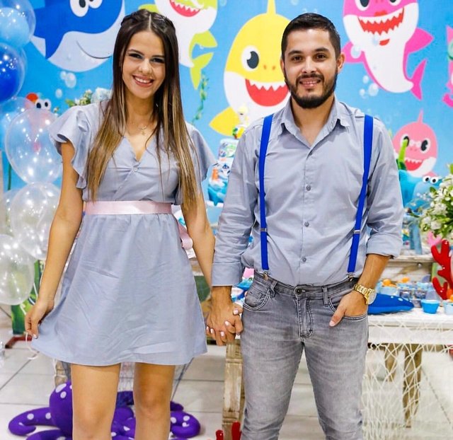 roupa do baby shark para aniversario