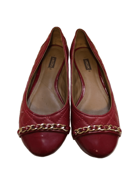 sapatilha vermelha arezzo