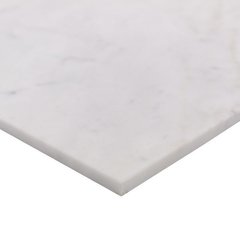 Mármol Carrara Blanco Pulido Piso o Pared 30,5 cm x 30,5 cm