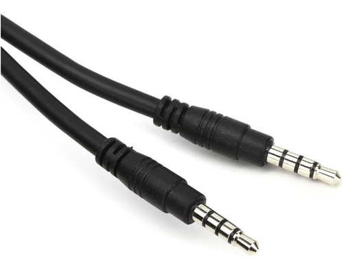 3 Cavi Adattatori Audio 1ft 3.5mm TRRS 4 Poli Maschio Angolare A Femmina - Made In USA