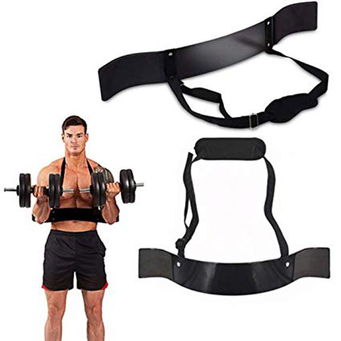 Arm Blaster Soporte para Brazos Para Biceps Curl W Ez
