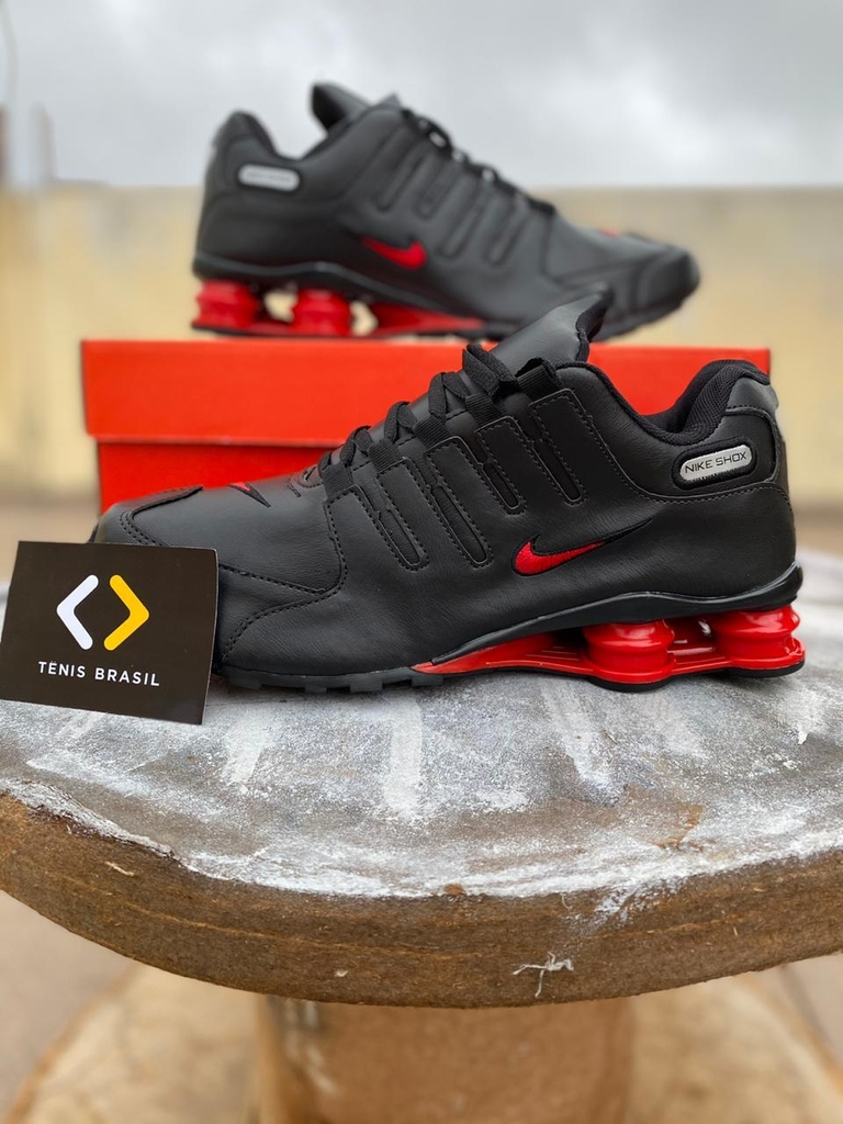 nike shox nz vermelho