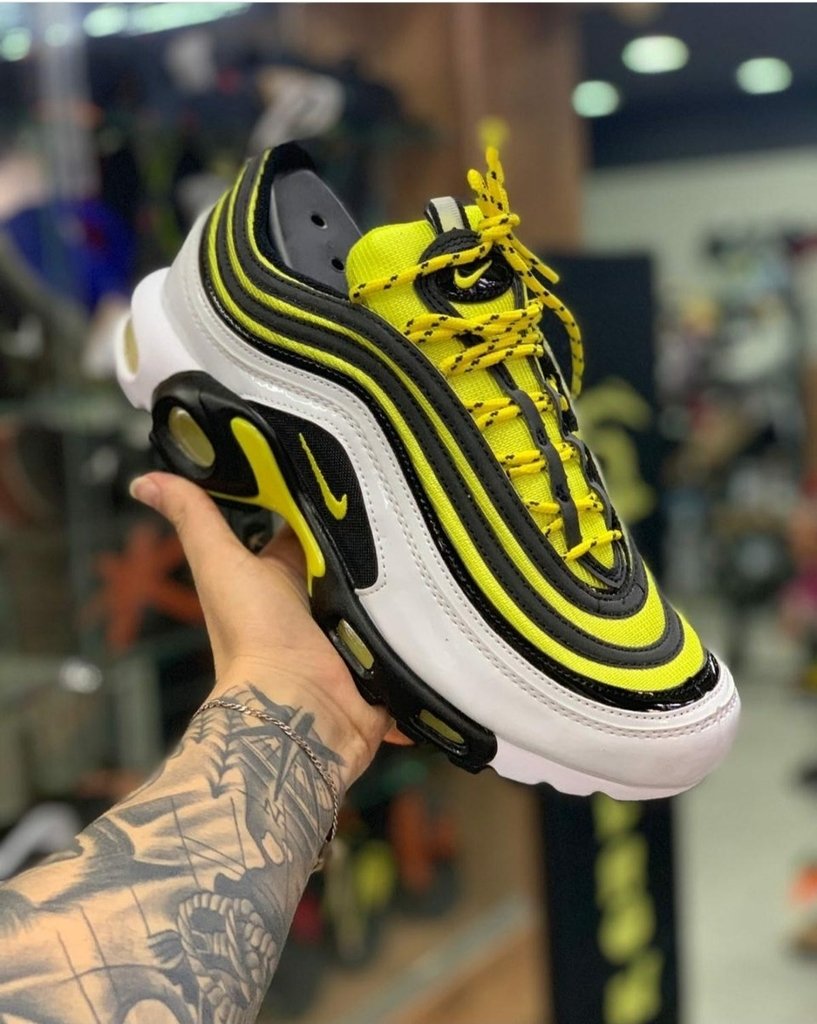 nike air max 97 feminino amarelo
