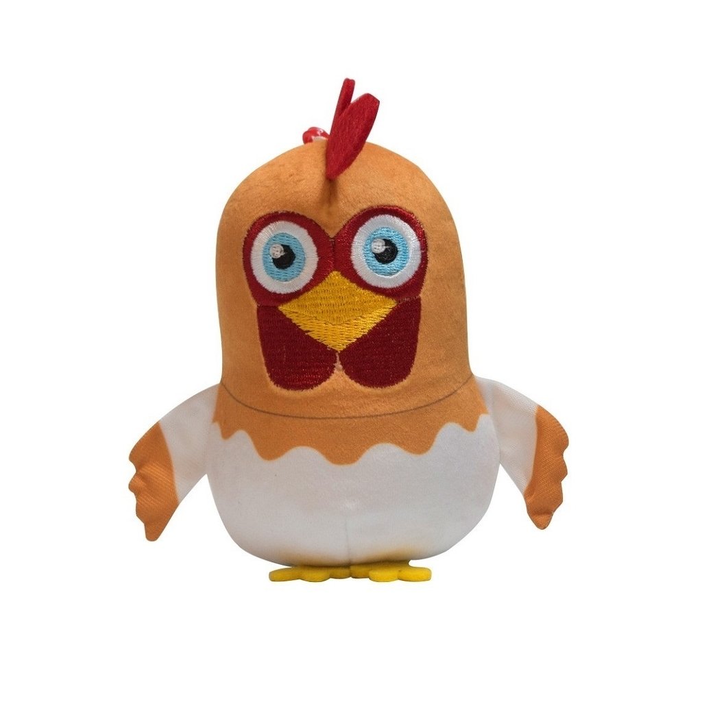 gallo de peluche