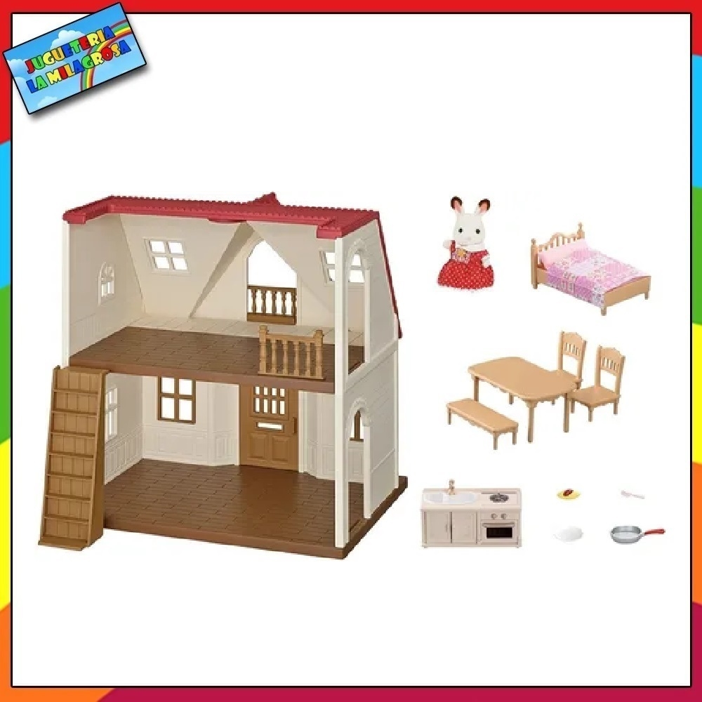 sylvanian families casa 3 plantas