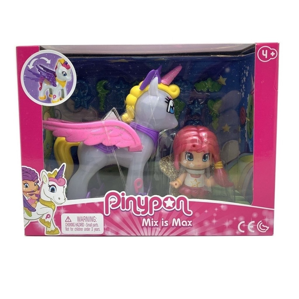 pinypon estrella y unicornio volador