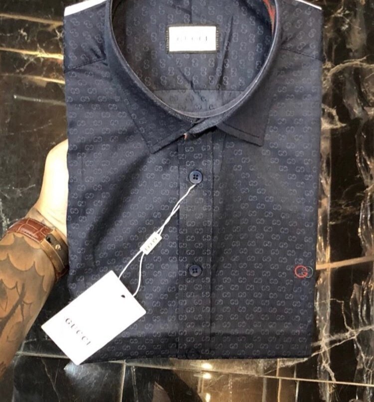 camisa social da gucci