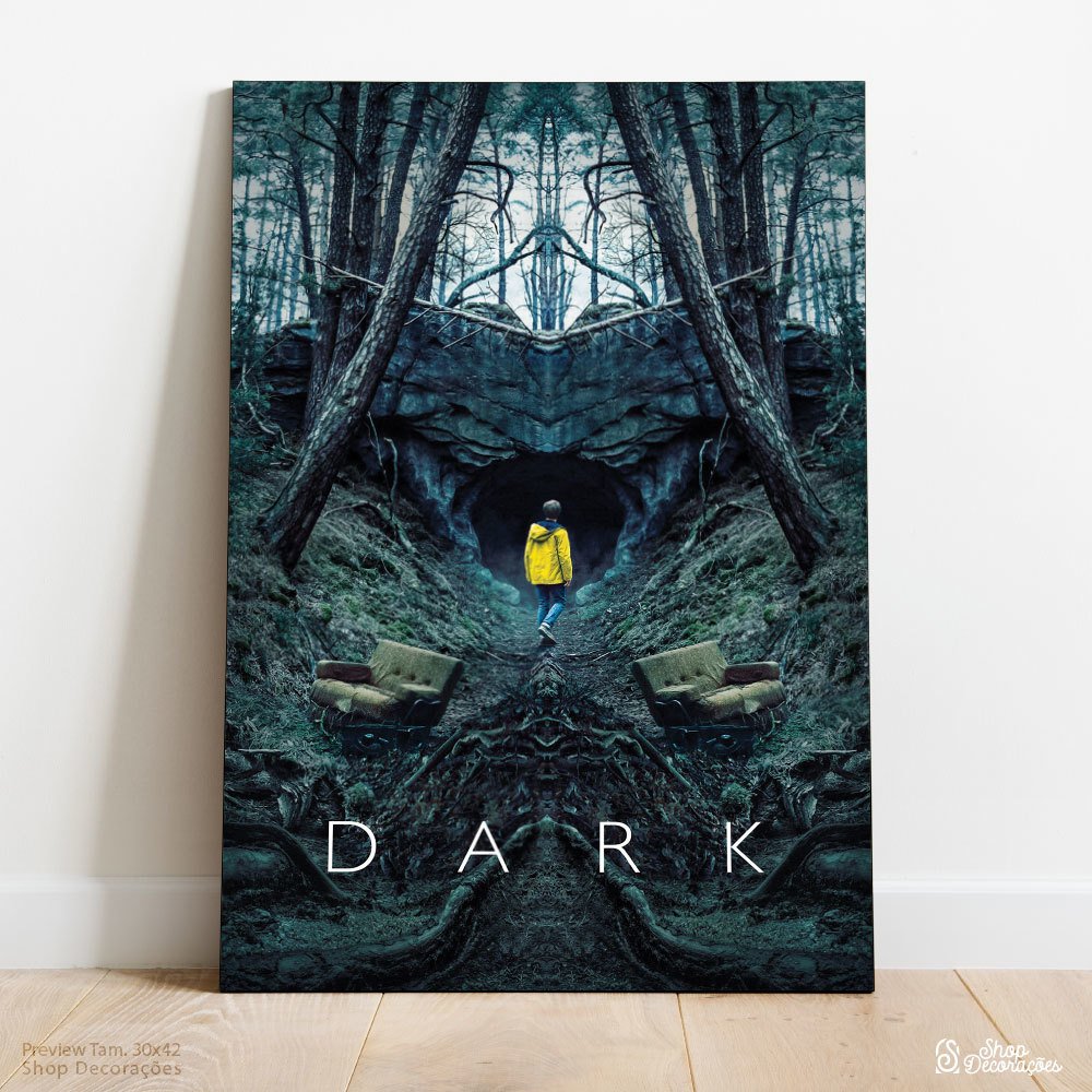 Quadro Poster Dark Serie Netflix Shop Decoracoes