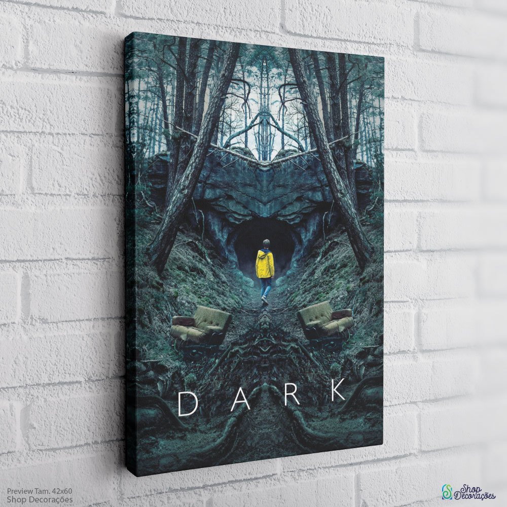 Quadro Poster Dark Serie Netflix Shop Decoracoes