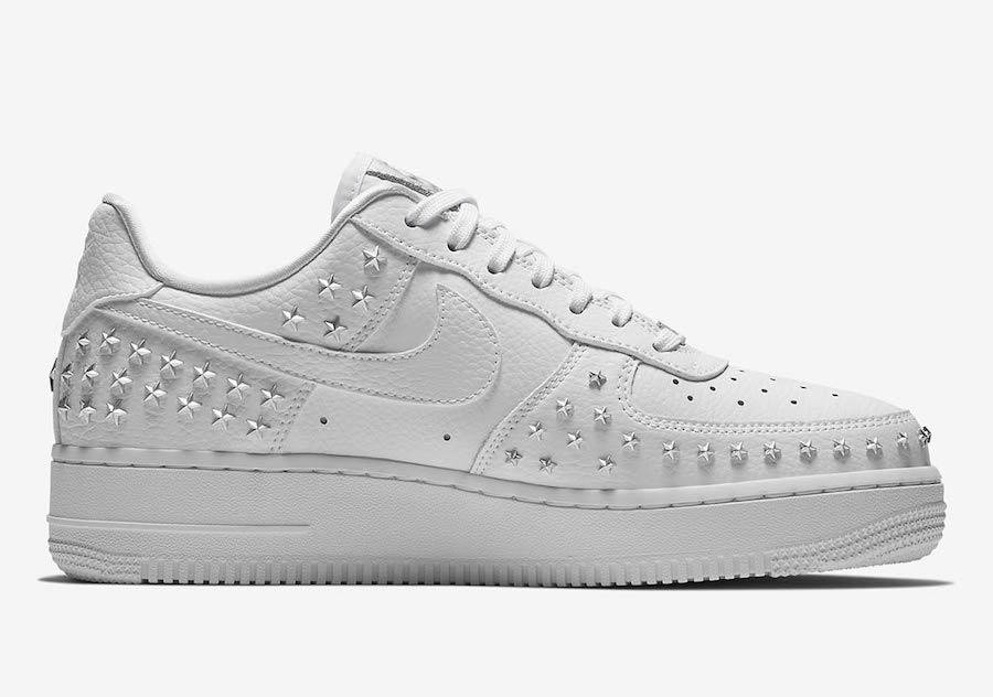 air force 1 stars white