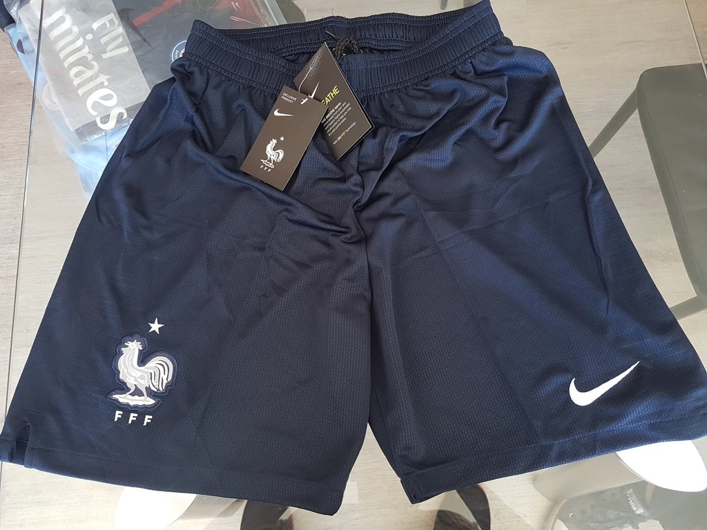 Short Nike Francia azul 2018 - Roda Indumentaria