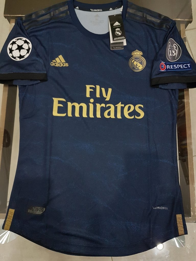 Camiseta Adidas Real Madrid CF suplente climachill 2020