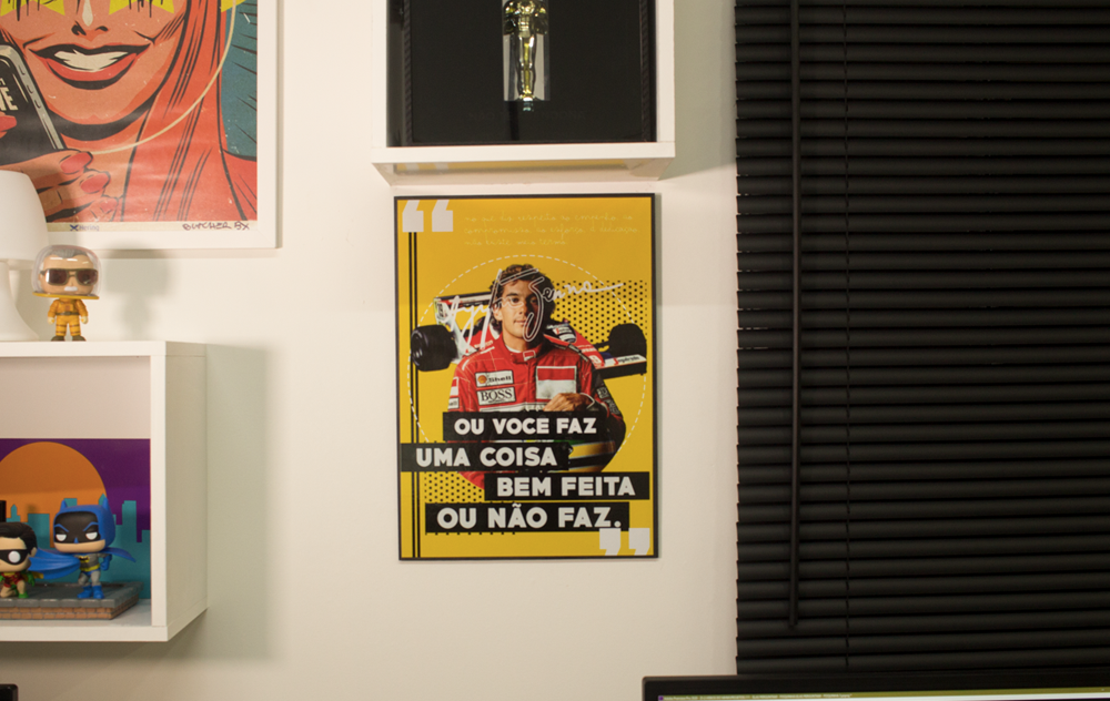 Quadro: Ayrton Senna