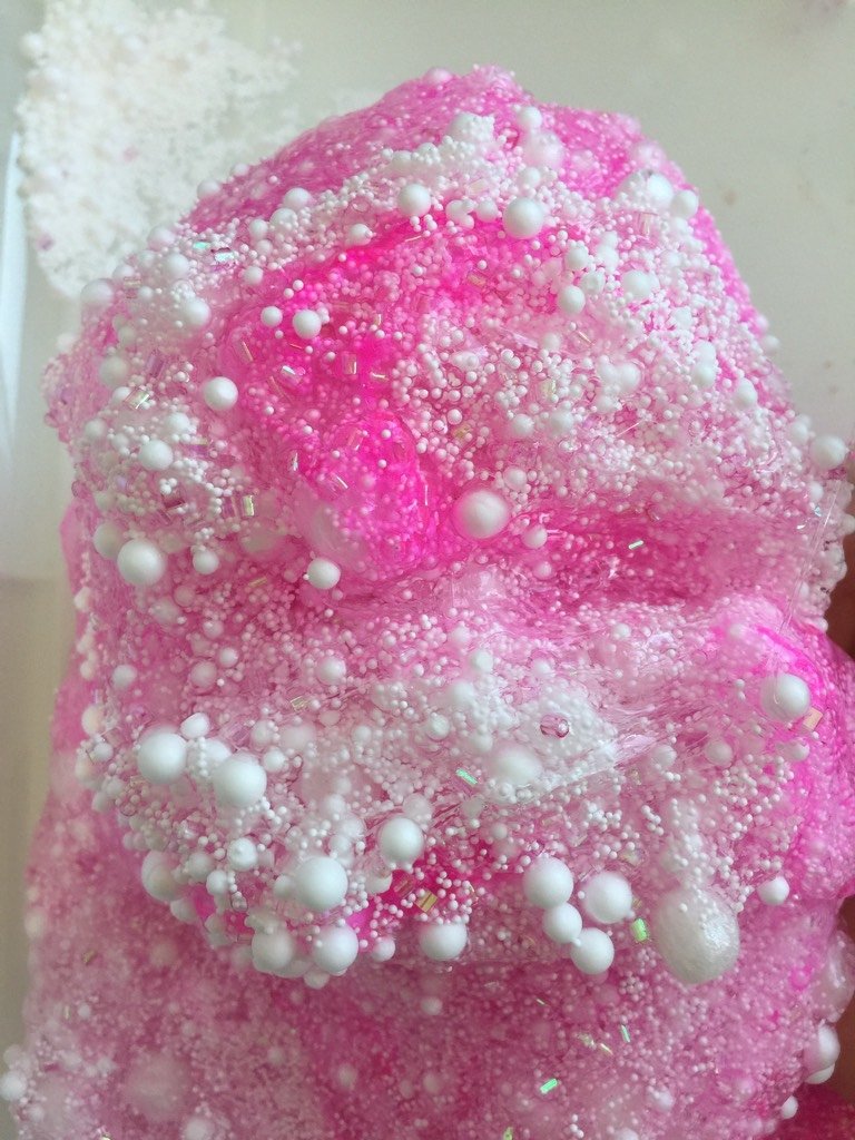 Slime Clear Crunch PINK - Pong - Comprar em X Slimes