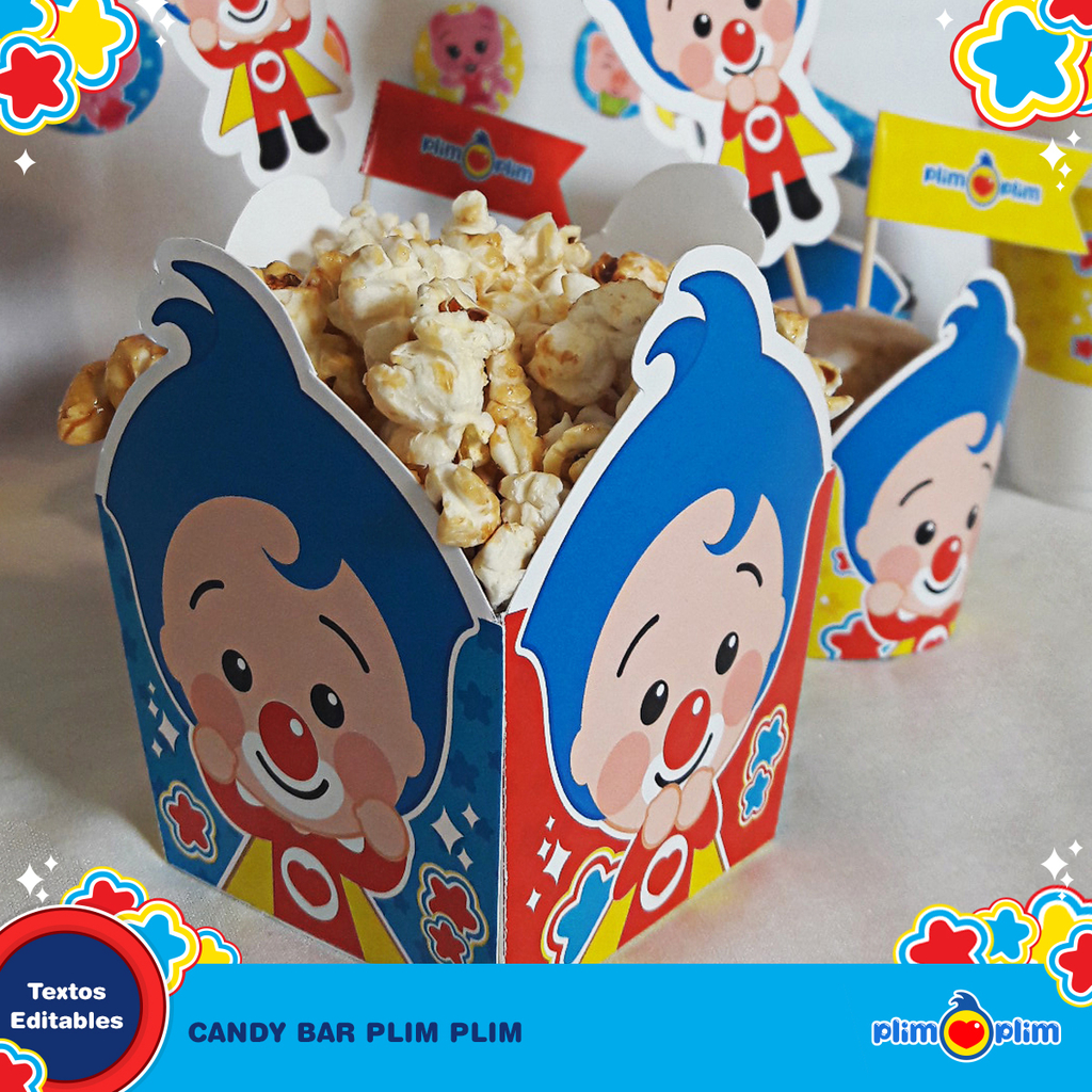 Kit Imprimible Plim plim Oficial