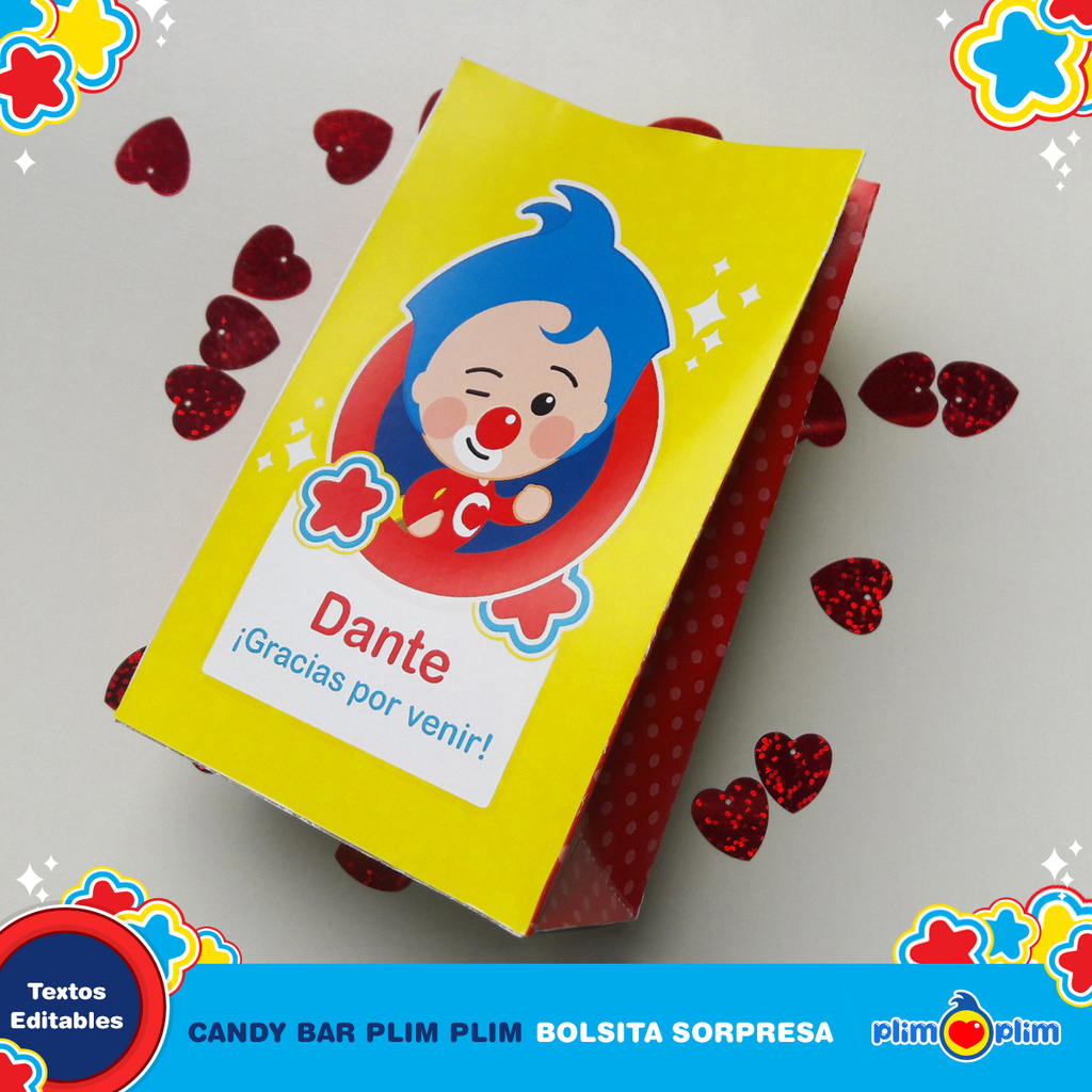 Kit Imprimible Plim plim Oficial