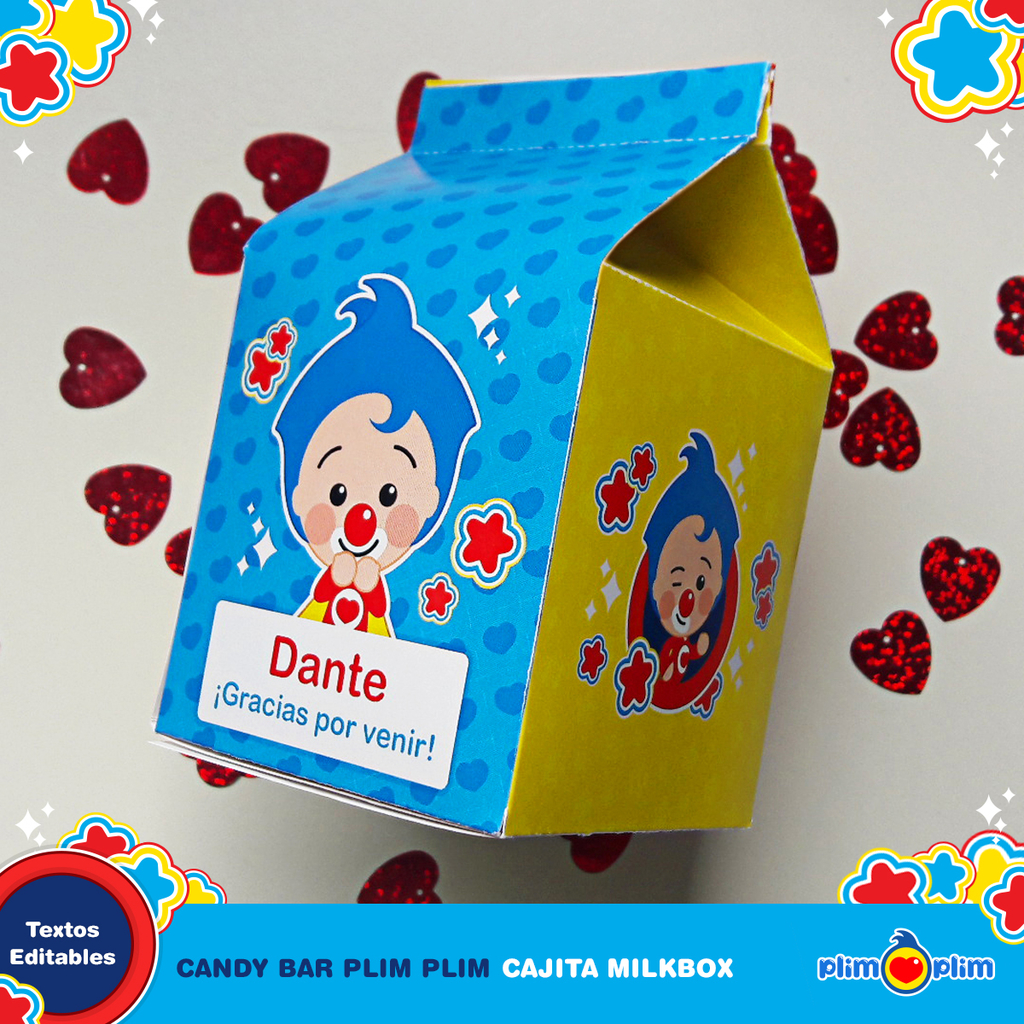 Kit Imprimible Plim plim Oficial