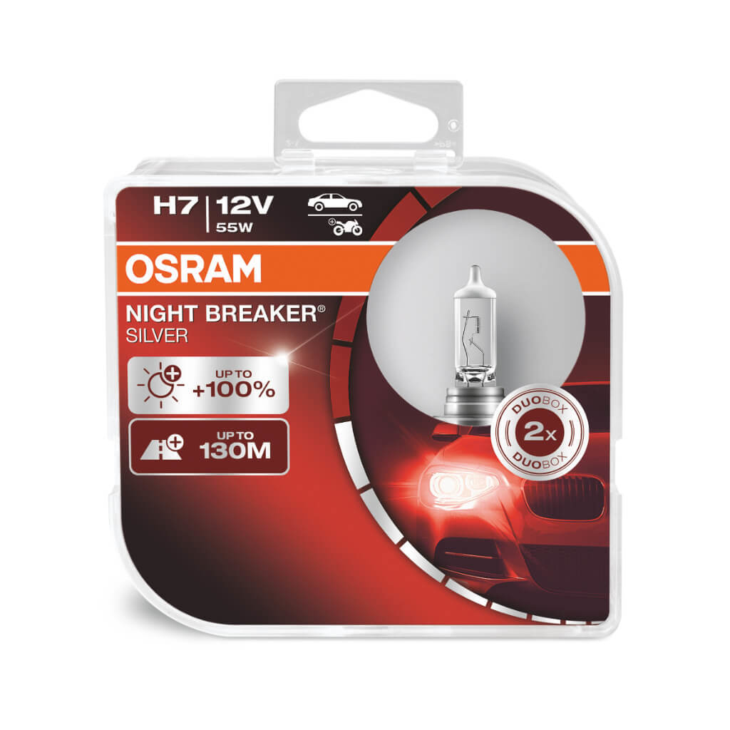 Lâmpada H7 Osram Night Breaker Silver - Osram