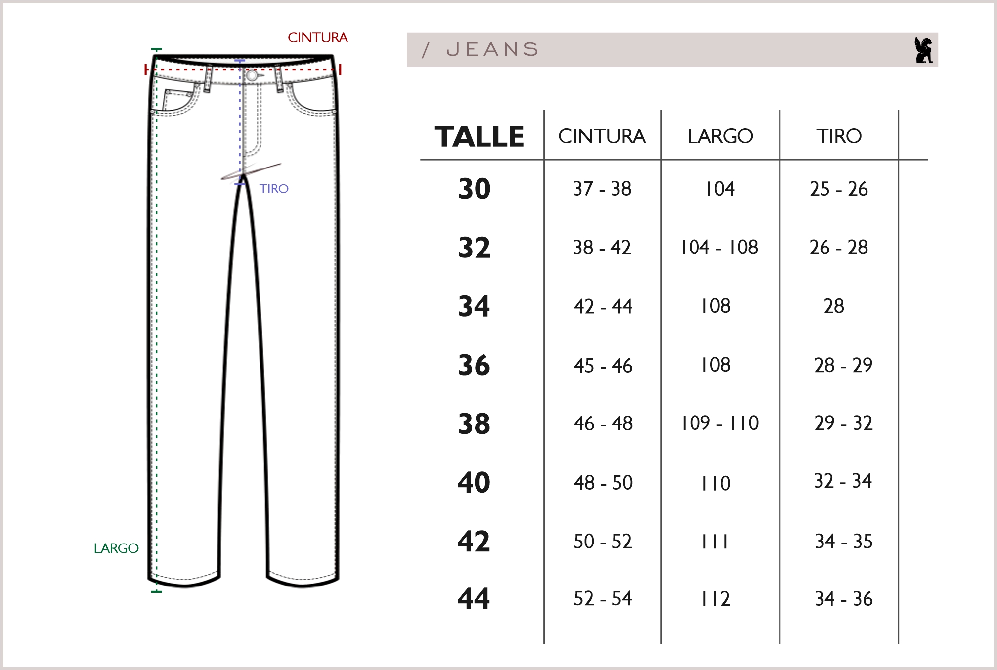Tallas h&m pantalones hotsell