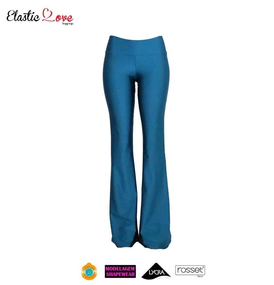 calça jeans feminina azul turquesa