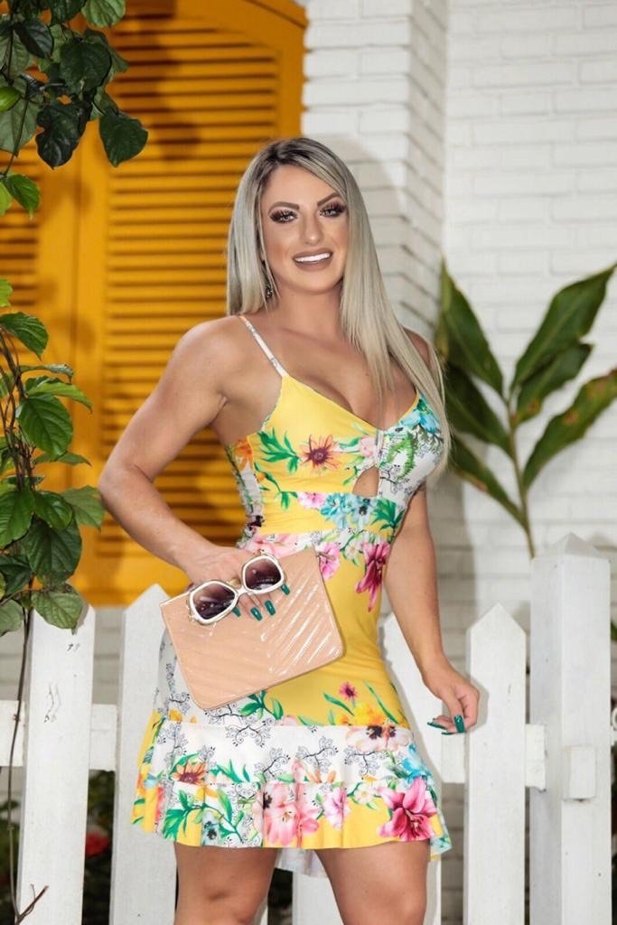 vestido amarelo comprar