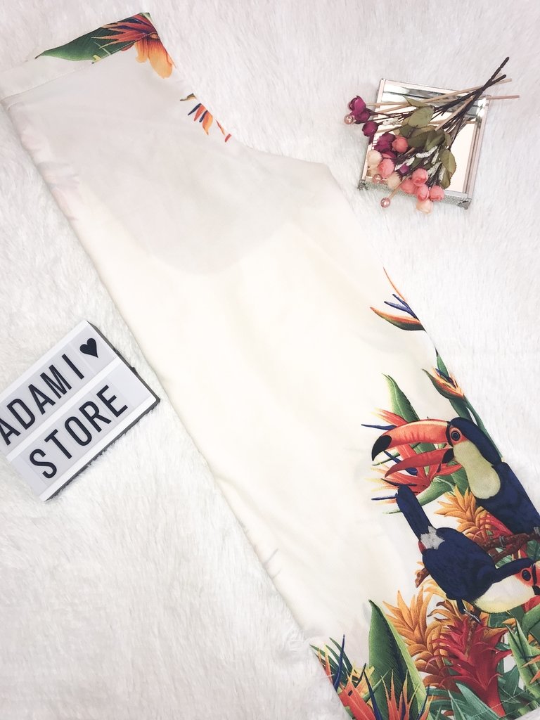 calça envelope branca