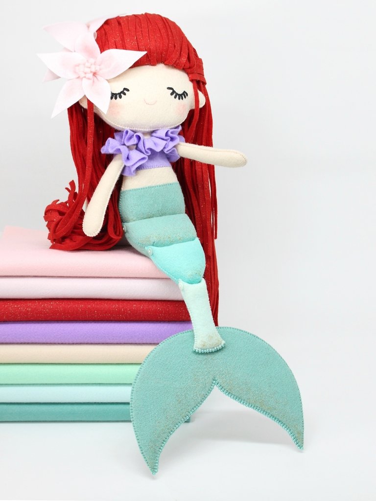 Kit Feltros 5Âº Curso Eduk Sereia Serena