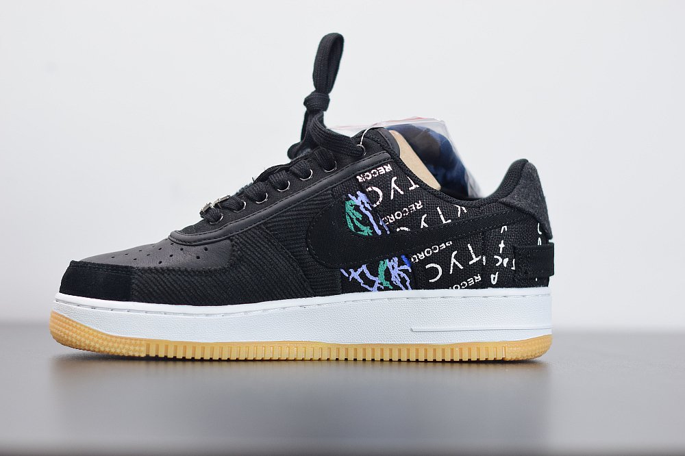 af1 travis scott black