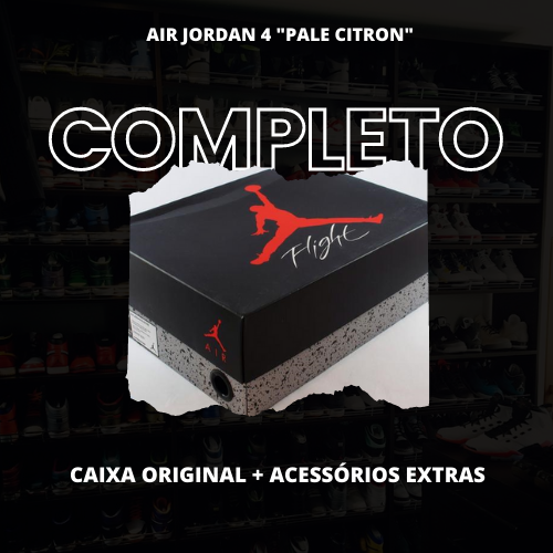 caixa jordan 4