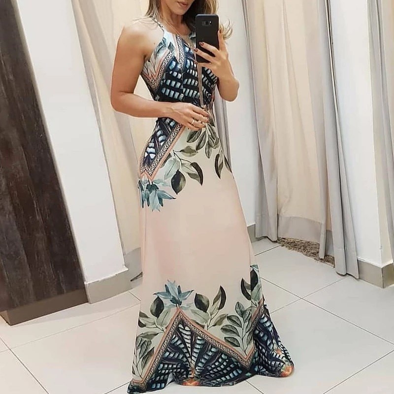 vestido longo elegante