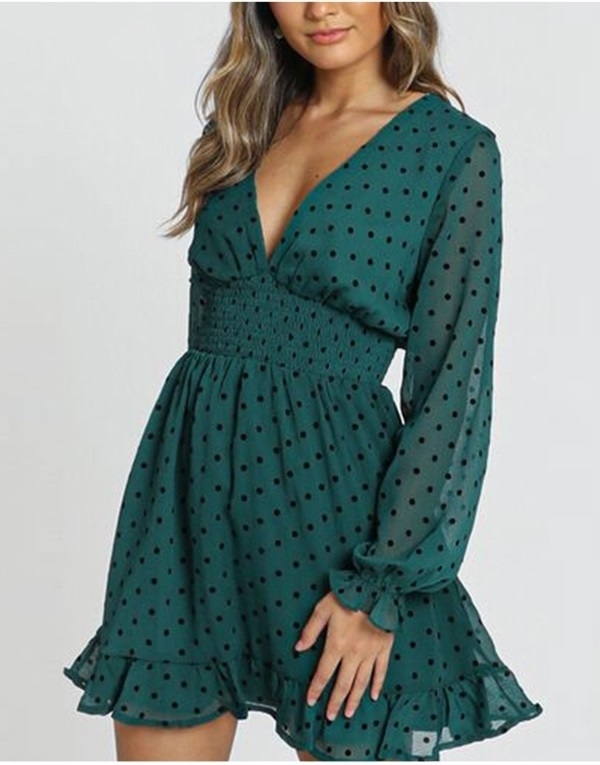 comprar vestido verde