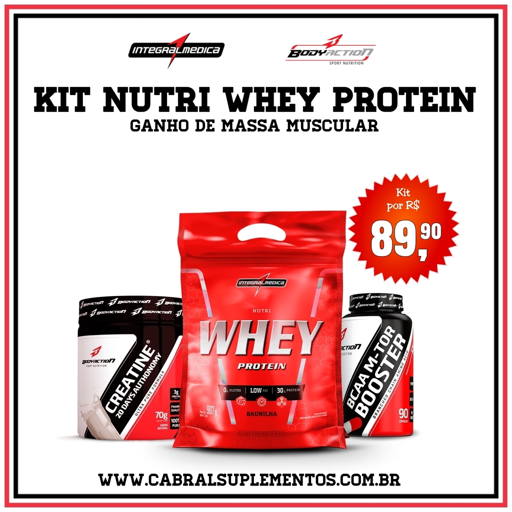 Nutri Whey Protein (907g) - Integral Médica