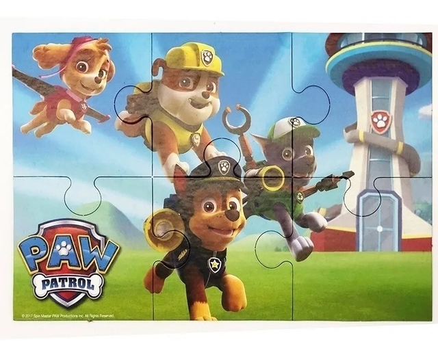 rompecabezas paw patrol