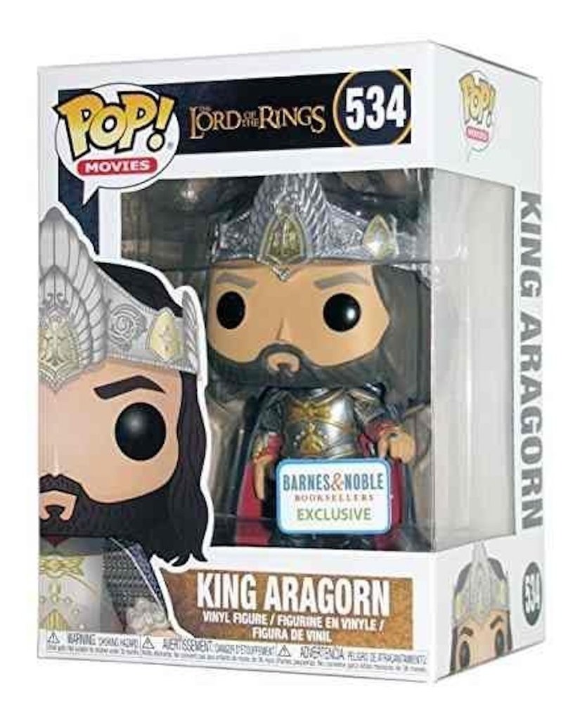 Funko Pop The Lord Of The Rings King Aragorn Barnes Noble