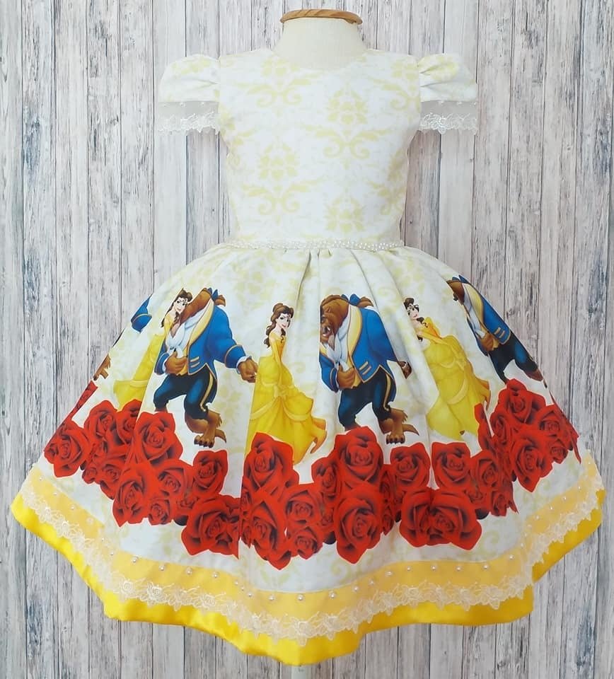 vestido da fera