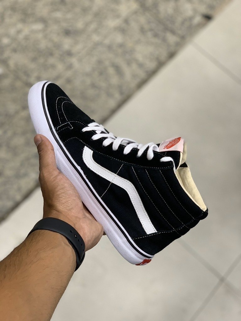 tenis vans meio cano