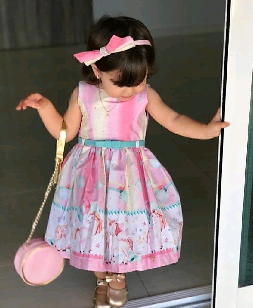 vestido do unicornio
