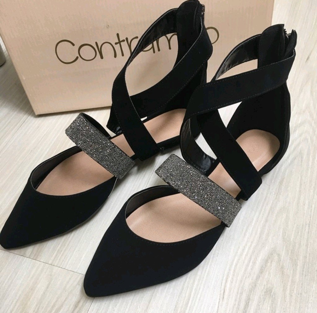 sapatilha com pedras