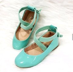 sapatilha verde agua