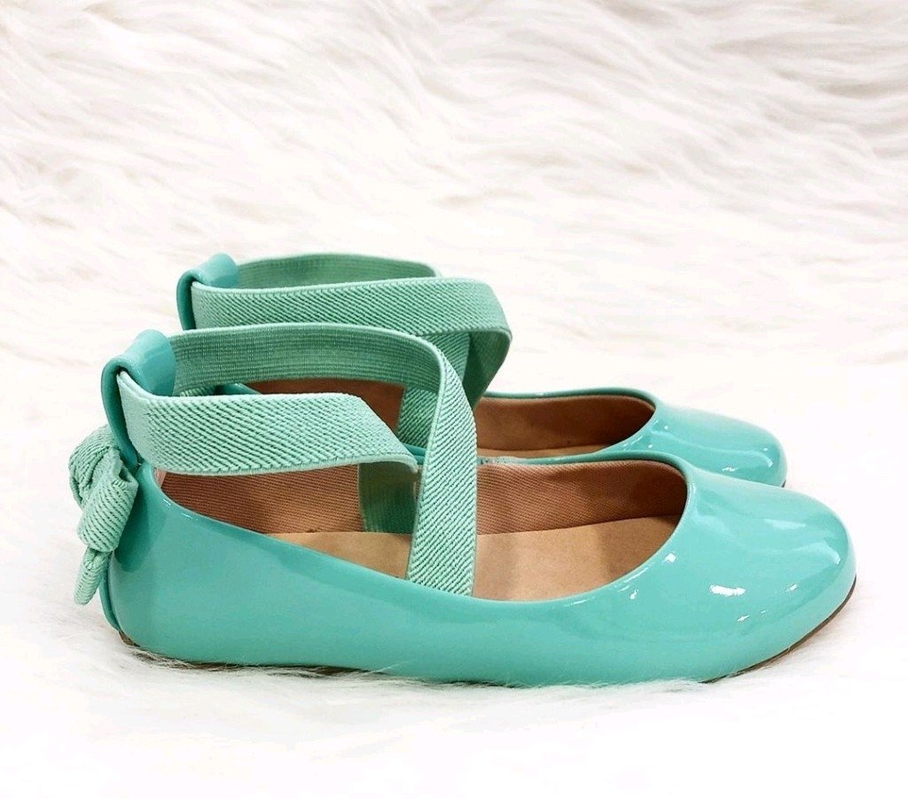 sapatilha verde agua